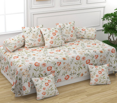 CHHILAKIYA Cotton Abstract Diwan Set(Multicolor)