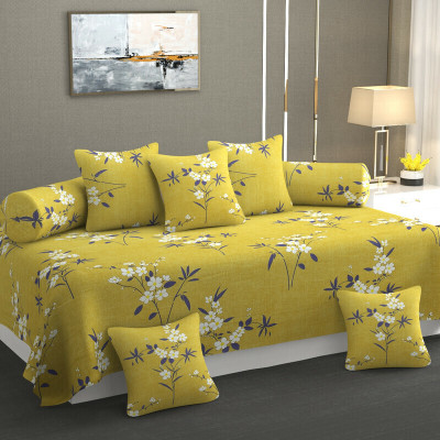 CHHILAKIYA Cotton Abstract Diwan Set(Multicolor)