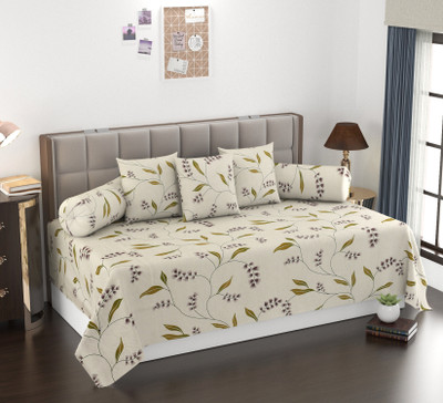 CHHILAKIYA Cotton Floral Diwan Set(Multicolor)