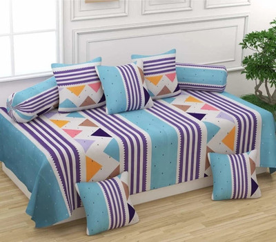 CHHILAKIYA Cotton Checkered Diwan Set(Multicolor)