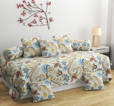 CHHILAKIYA Cotton Abstract Diwan Set(Multicolor)