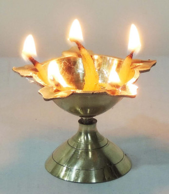 T-KA108 Brass Table Diya(Height: 1.5 inch)