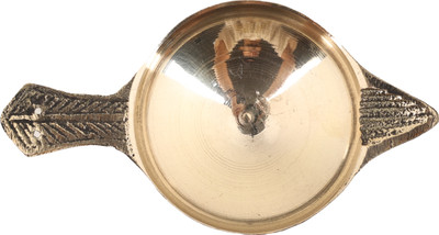 Jagmohan Brass Table Diya(Height: 2 inch)