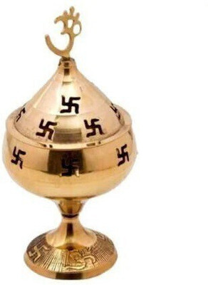 SBBCO Akhand Jyoti Deepak for spritual purpose Brass Table Diya Brass Brass Table Diya(Height: 4.5 inch)