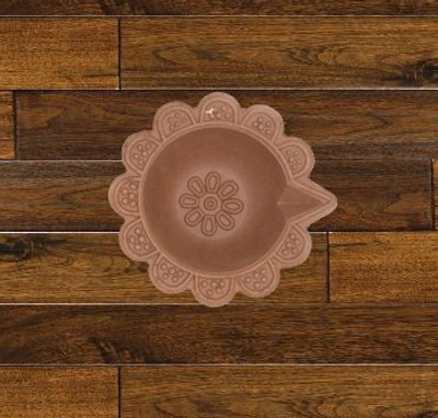 Onlinch Earthenware Table Diya(Height: 3 inch)