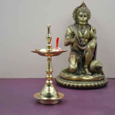 Flipkart SmartBuy Brass Table Diya(Height: 6 inch)