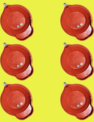 SUVIKSHA Plastic (Pack of 6) Table Diya Set(Height: 1.5 inch)