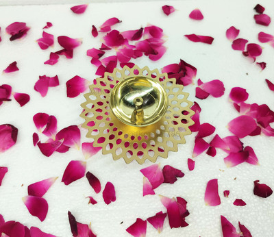 Flipkart SmartBuy Brass, Iron Table Diya(Height: 2 inch)