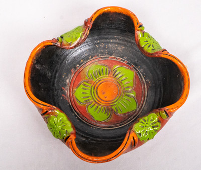 SonChiraiya MATTY DEEPAM SET OF 2 Earthenware (Pack of 2) Table Diya(Height: 1 inch)