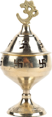 Quickoo Brass Table Diya(Height: 2 inch)
