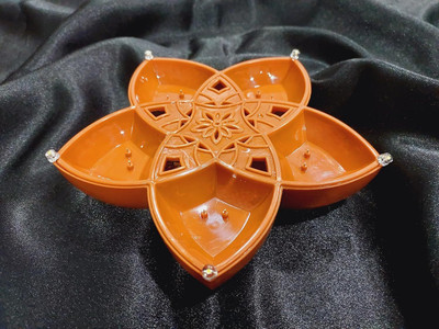 AMAN Plastic Table Diya Set(Height: 2 inch)