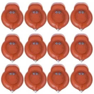 NKPR Plastic (Pack of 12) Table Diya Set(Height: 3 inch)