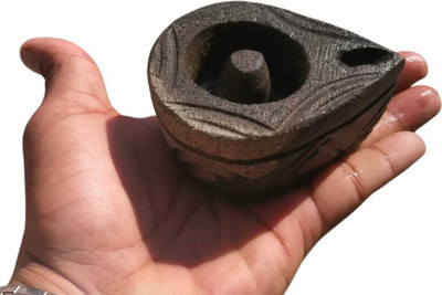 D'Mega Mart Stoneware Table Diya(Height: 2 inch)