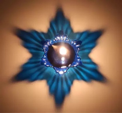 NKKL Traditional Refection LED Water Diya Temple ,Office ,Home ,Diwali Decoration 320 Plastic (Pack of 6) Table Diya Set(Height: 3 inch)