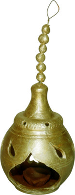 ITHAZHYAZ Terracotta Table Diya(Height: 10 inch)