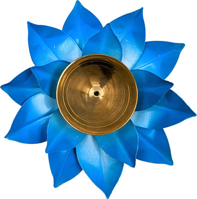 Ein Sof diya Brass Table Diya(Height: 2 inch)