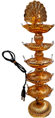 Shoppernation Plastic Table Diya(Height: 10 inch)
