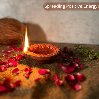 kanha fashion villa Mitti Diya for Diwali Festival, Puja & Decoration – Terracotta Deepak Set Earthenware (Pack of 12) Table Diya Set(Height: 1 inch)