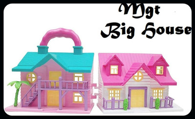 MGT CREATION A-Funny Big House for kids Set of 1. Sti01(Multicolor)