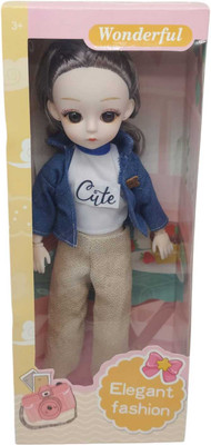 Modabay Jointly Movable silicon Doll for Kids(Multicolor)