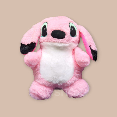 snuglystuff Stitch Soft Hot Water Bag for Period Cramp Relief for Girls, Cute Soft Teddy  - 30 cm(Pink)