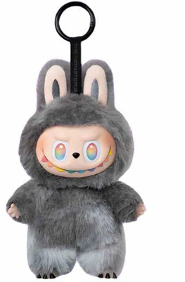 WSS Enterprises Labubu Plush Keychain Random Colour - 1 Pcs  - 15 cm(Multicolor)