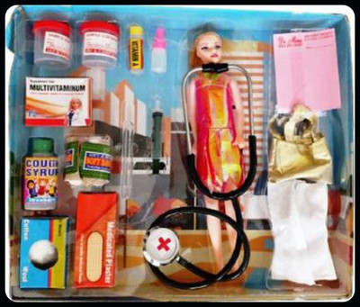 MGT CREATION A-Doctor mona Doll - 1pcs(Multicolor)