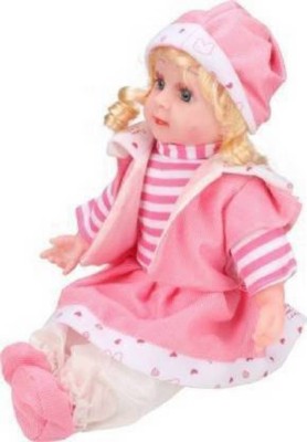 Mitansh Collection Poem Baby Girl Doll Battery Operated for Girls (Multicolor)(Multicolor)