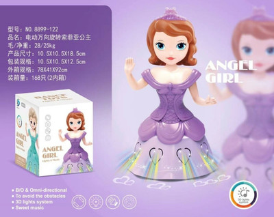 RIGHT SEARCH Little Electric Princess 3d Light(Multicolor)