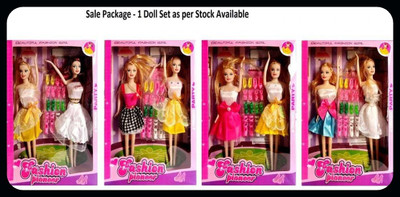 MGT CREATION A-Sister Dolls with Outfits & Accessories Fashion Dolls with Removable Clothes(Multicolor)