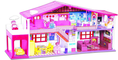 Gracious DOLL HOUSE 50PIECE PINK(Multicolor)