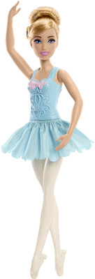 DISNEY PRINCESS Ballerina Cinderella Doll(Multicolor)