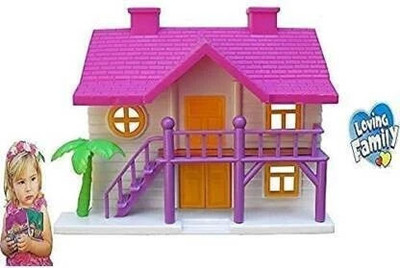 SNM97 Dream Funny House Play Set Doll House Set for Boys and Girls_192(Multicolor)