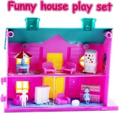 3dseekers -Enterprise Funny House Play Set For Girl and Kids(Multicolor)