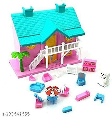 3dseekers Funny House Play Set-Doll House Set(Multicolor)