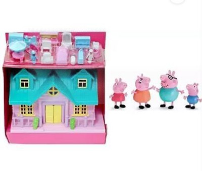 ROZY TRADING Dollhouses/Funny House Play Set. Pack of 1,(Multicolor)