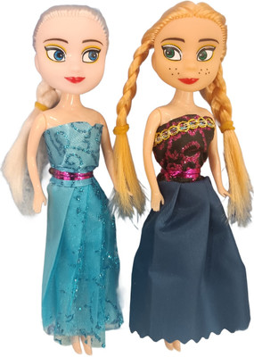 Action Toys Small Doll Set For Kids | 2 Small Doll(Multicolor)