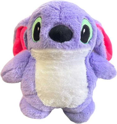 snuglystuff New Stitch Teddy with Hot Water Bag Comfort Ideal  - 30 cm(Purple)