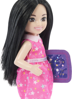 BARBIE Chelsea Astronomer Doll & Accessories Set, Career-Themed Brunette Small Doll(Multicolor)