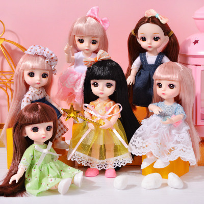 DSR 14/15CM BJD Doll 13 Moveable Jointed 15cm Dolls (Pack of 2)Multi Color(Multicolor)
