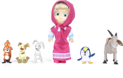 SIMBA MASHA AND HER ANIMAL FRIENDS(Multicolor)