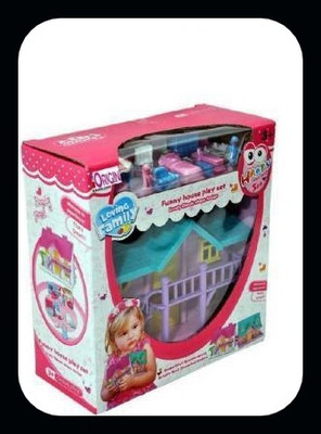MGT CREATION A-Funny House Play Set(Multicolor)