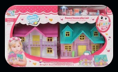 MGT CREATION A-FH14 LOVING FAMILY FUNNY HOUSE(Multicolor)