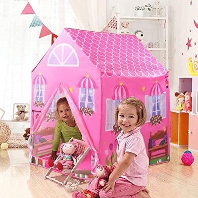 I KHODAL ENTERPRISESS Kids New Baby Pink Doll House(Pink)