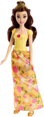 DISNEY PRINCESS Posable Belle Fashion Doll with Clothing and Accessories(Multicolor)