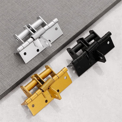 MOTHERGANIC Heavy Duty 3-in-1 Self-Closing Door Hinge Self Closing Hinge(silvar Pack of 1)