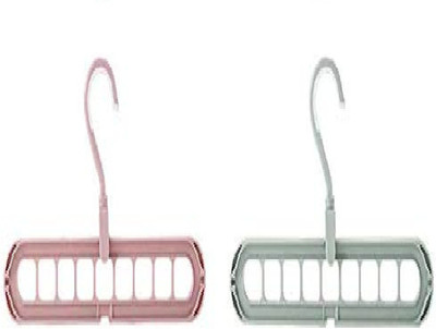 TRUOM 360º Swivel Hook,9-Holes Closet Organiser/Wardrobe Space Saver Smart Hanger11 Regular Organizer