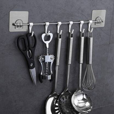KRAZE Kitchen and Bathroom Hook Rail Hook Rail 1(Pack of 1)