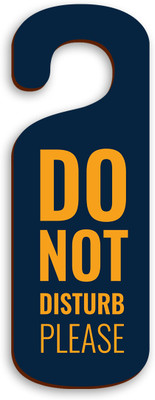 Sonsky Vintage 'Do Not Disturb' Sign - Adds a Touch of Class to Any Door| Door Hanger