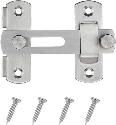 kunj sales Stainless Steel Metallic Smart Lock(Silver)